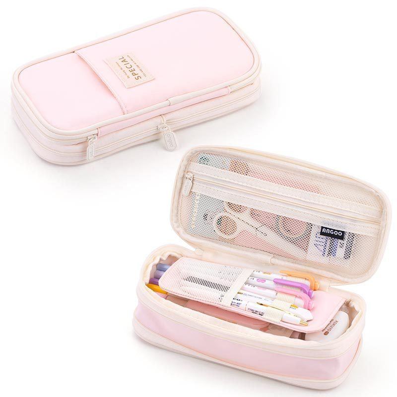 Macaron Pennfodral XL – Stor kapacitet i canvas