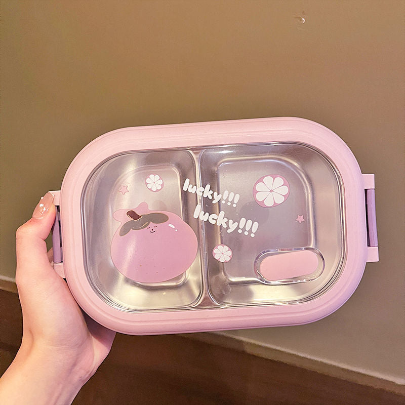 Lunchbox i rostfritt stål – Läckagesäker matlåda för barn och vuxna