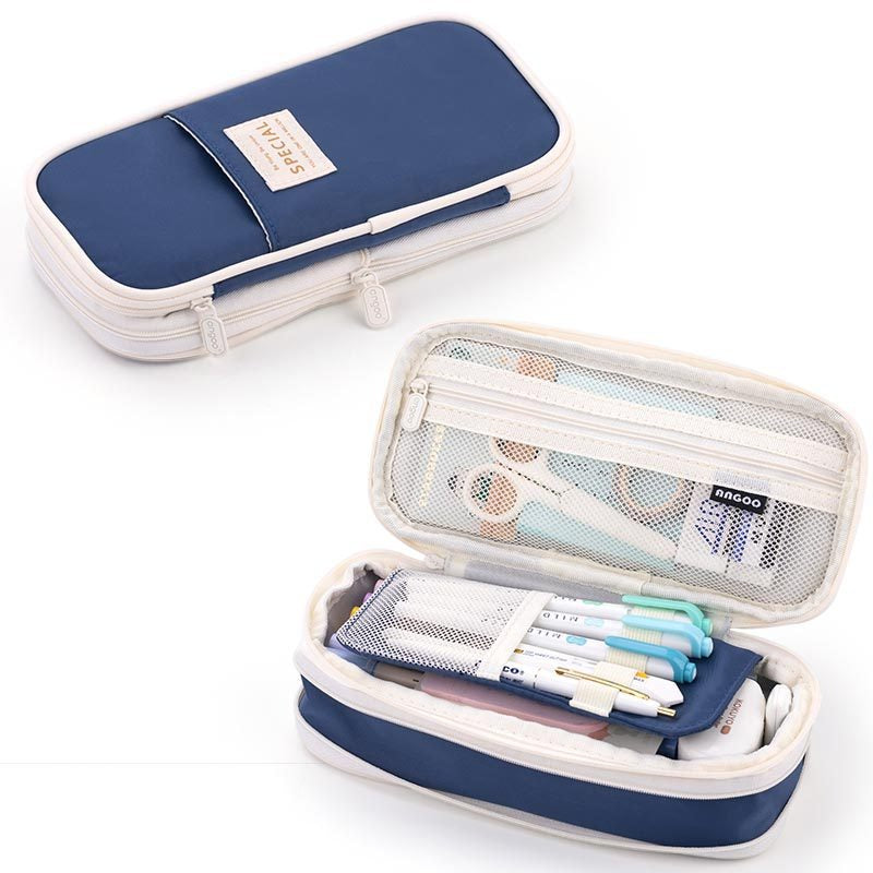Macaron Pennfodral XL – Stor kapacitet i canvas