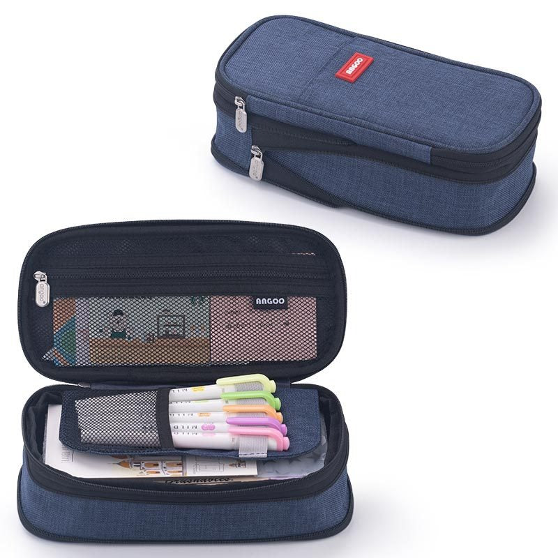Macaron Pennfodral XL – Stor kapacitet i canvas