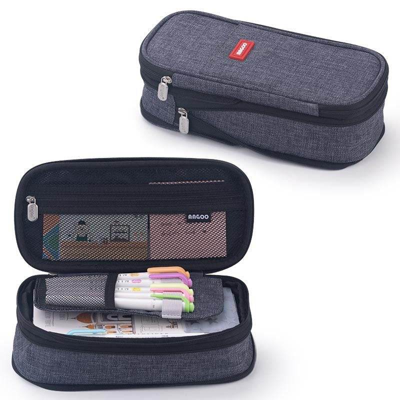 Macaron Pennfodral XL – Stor kapacitet i canvas