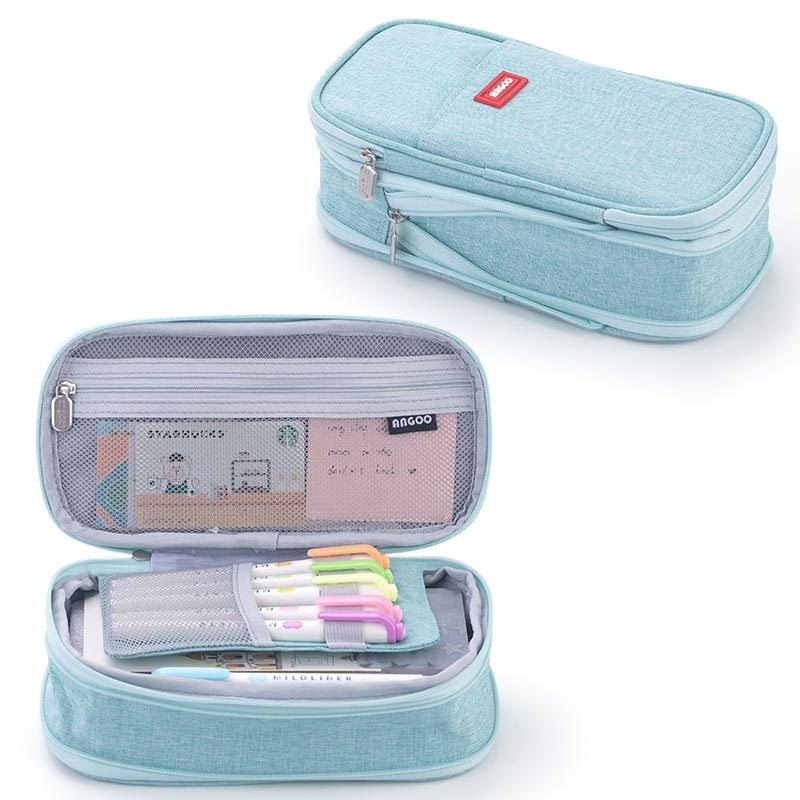 Macaron Pennfodral XL – Stor kapacitet i canvas