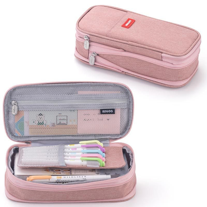 Macaron Pennfodral XL – Stor kapacitet i canvas