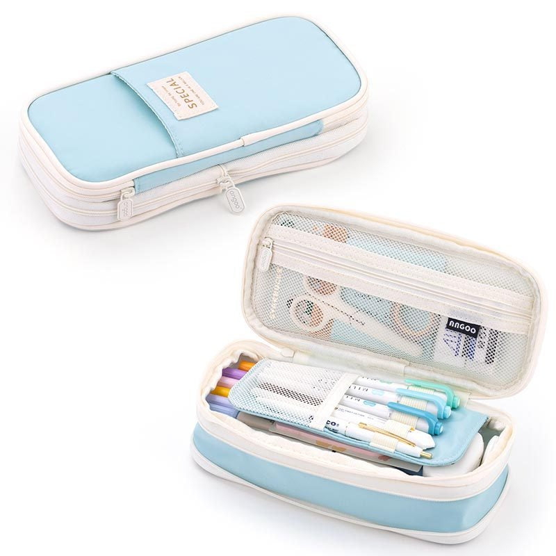 Macaron Pennfodral XL – Stor kapacitet i canvas